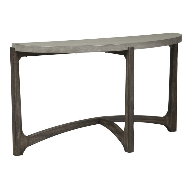 Cascade Dark Brown Sofa Table
