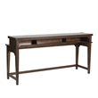 Aspen Skies Medium Brown Console Bar Table