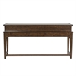 Aspen Skies Medium Brown Console Bar Table
