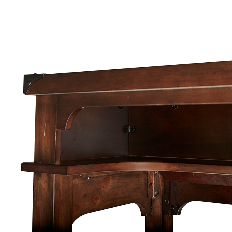 Aspen Skies Medium Brown Console Bar Table