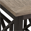 Liberty Furniture Heatherbrook Brown Chair Side Table