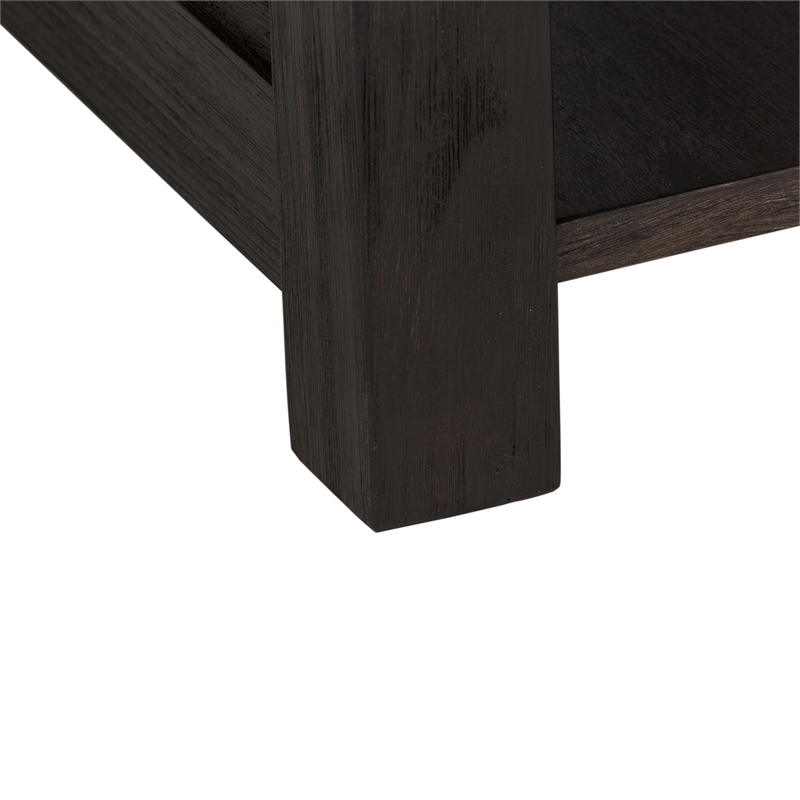 Liberty Furniture Heatherbrook Brown Chair Side Table