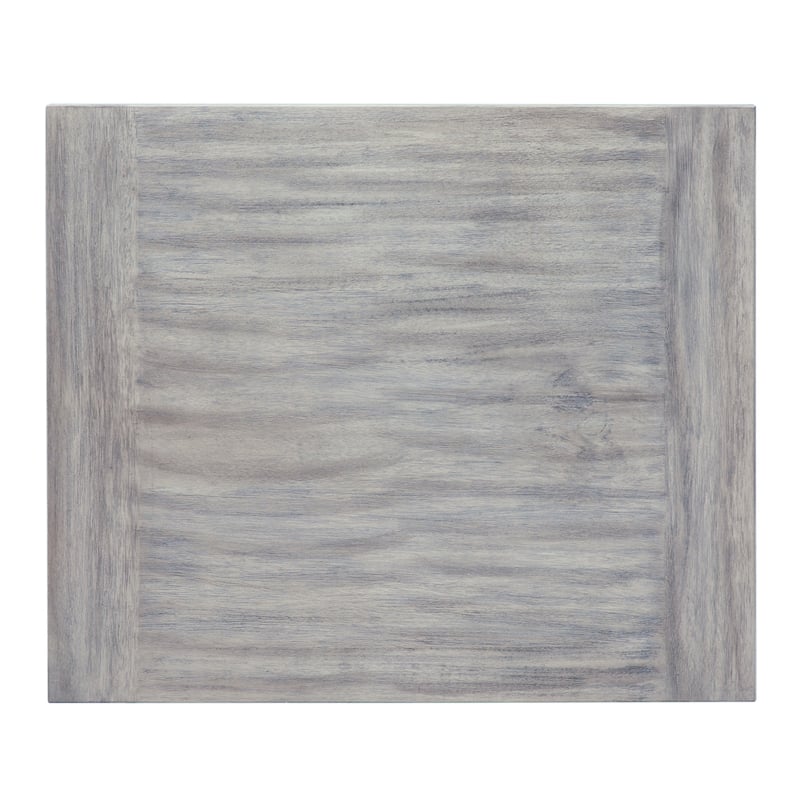 Heatherbrook Black Drawer End Table