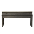 Heatherbrook Black Console Bar Table