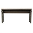 Heatherbrook Black Console Bar Table