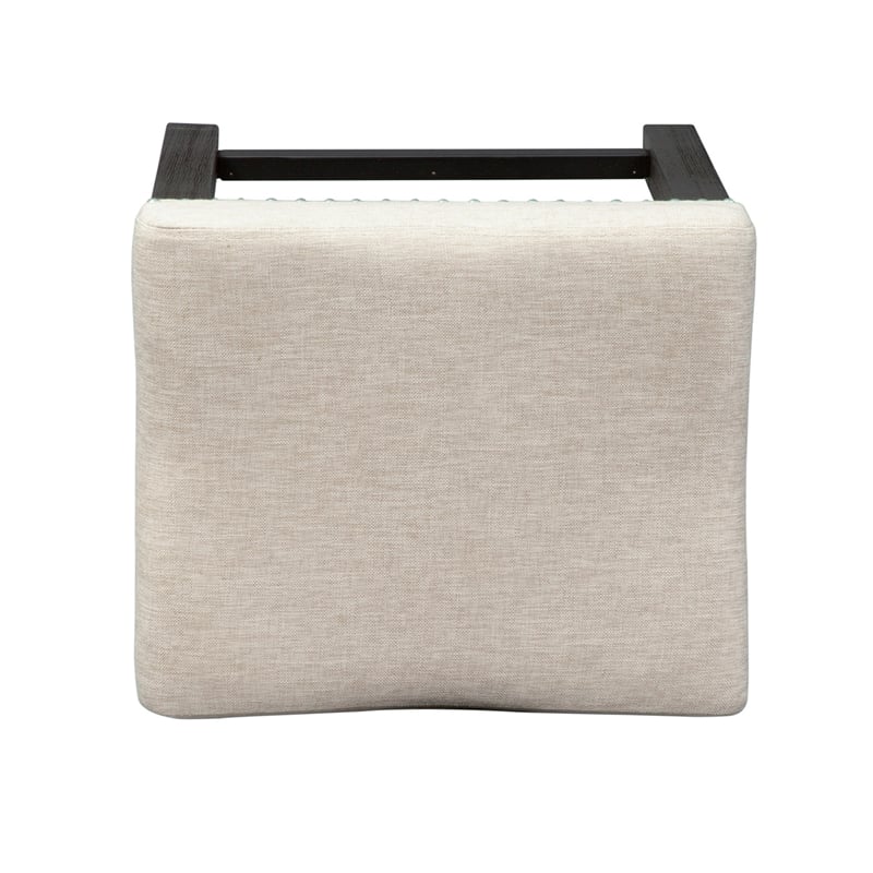 Heatherbrook Black Uph Console Stool