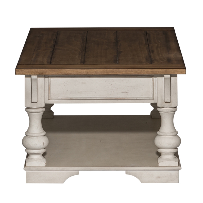 Morgan Creek White Cocktail Table