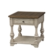 Morgan Creek White End Table