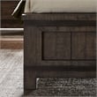 Thornwood Hills Dark Gray King Panel Bed