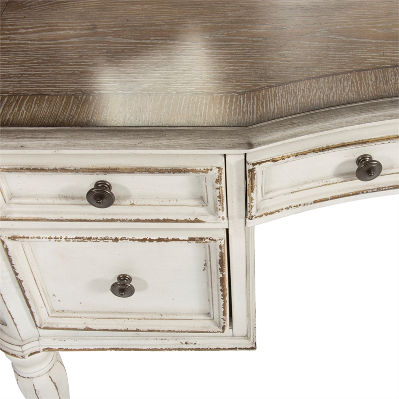 Magnolia Manor White 3 Piece Vanity Set