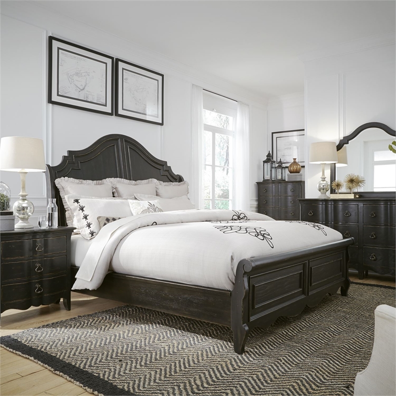 Liberty Furniture Chesapeake Bedroom Queen Sleigh Bed 493BRQSL