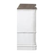 Magnolia Manor White 9 Drawer Dresser