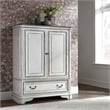 Magnolia Manor White Door Chest