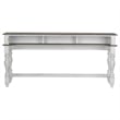 Magnolia Manor White 4 Piece Console Set (1-Console 3-Stools)
