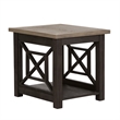 Heatherbrook Black 3 Piece Set (1-Cocktail 2-End Tables)