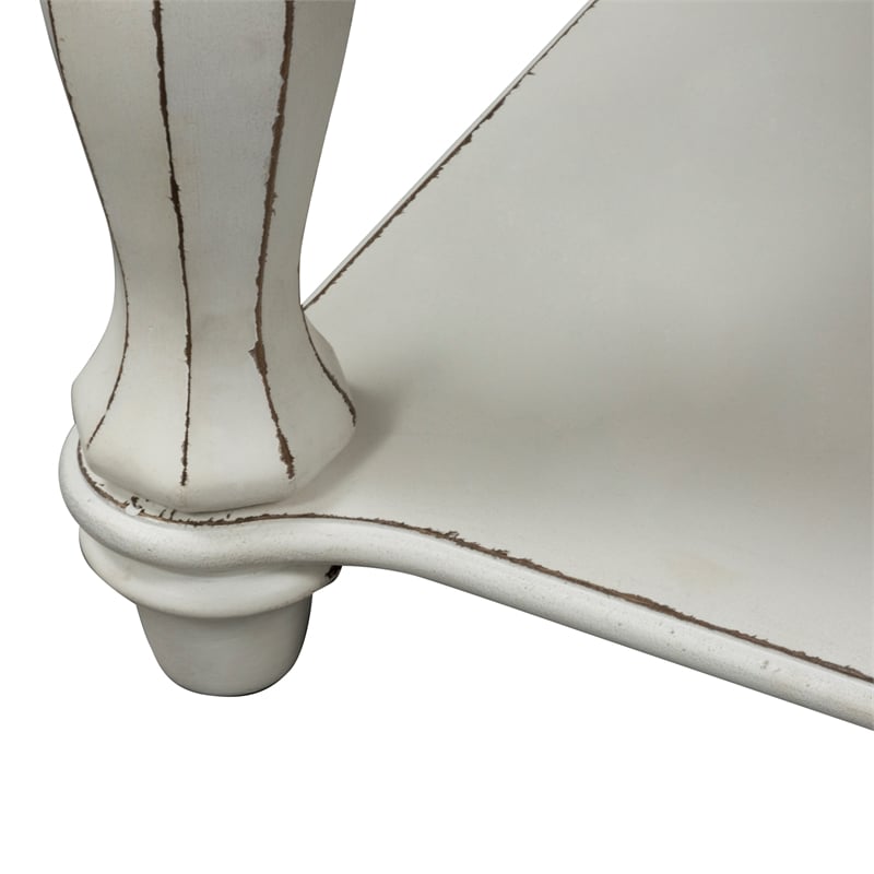 Magnolia Manor White 3 Piece Set (1-Cocktail 2-End Tables)