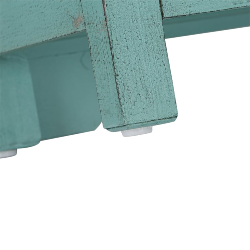 Kensington Blue 4 Door Accent Cabinet