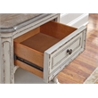 Magnolia Manor White 1 Drawer Night Stand