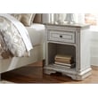 Magnolia Manor White 1 Drawer Night Stand