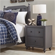 Cottage View Dark Gray Night Stand