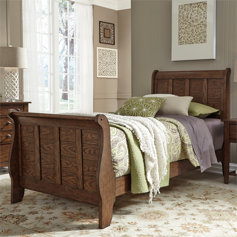 Details About Liberty Furniture Twin Sleigh Bed