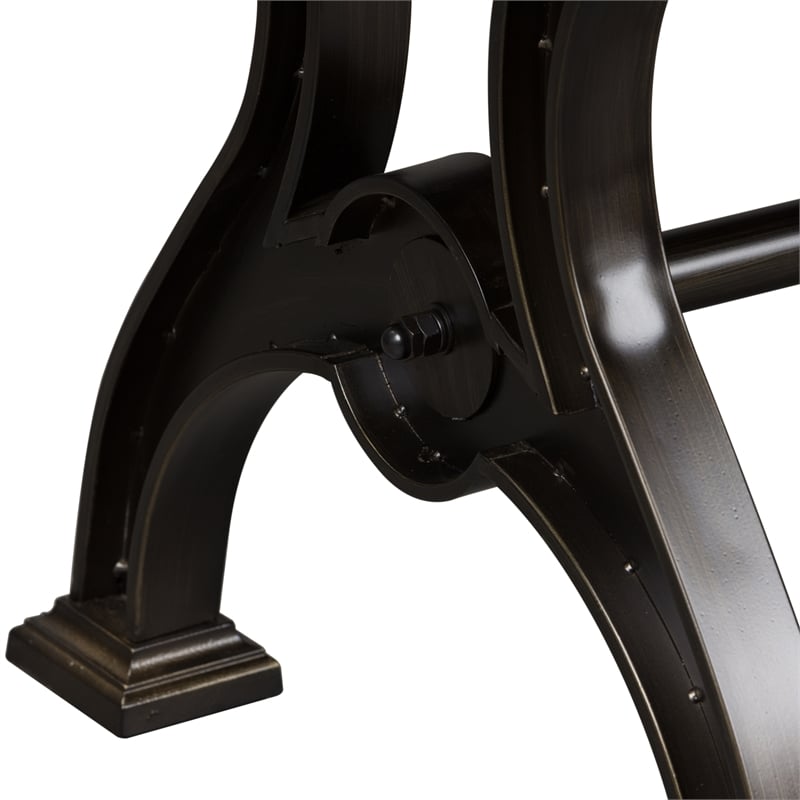 Arlington House Medium Brown 4 Piece Desk Set