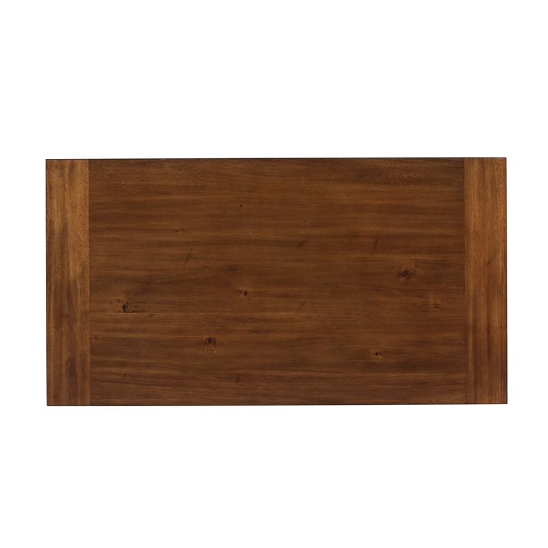 Arlington House Medium Brown Complete 2 Piece Desk