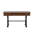Arlington House Medium Brown Complete 2 Piece Desk