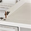 Magnolia Manor White Credenza & Hutch