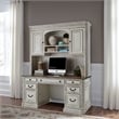 Magnolia Manor White Credenza & Hutch