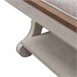 Farmhouse Reimagined White Bed Bench