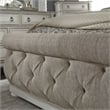 Abbey Park White Queen Uph Sleigh Bed