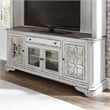 Magnolia Manor White Entertainment TV Stand