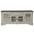 Magnolia Manor White Entertainment TV Stand