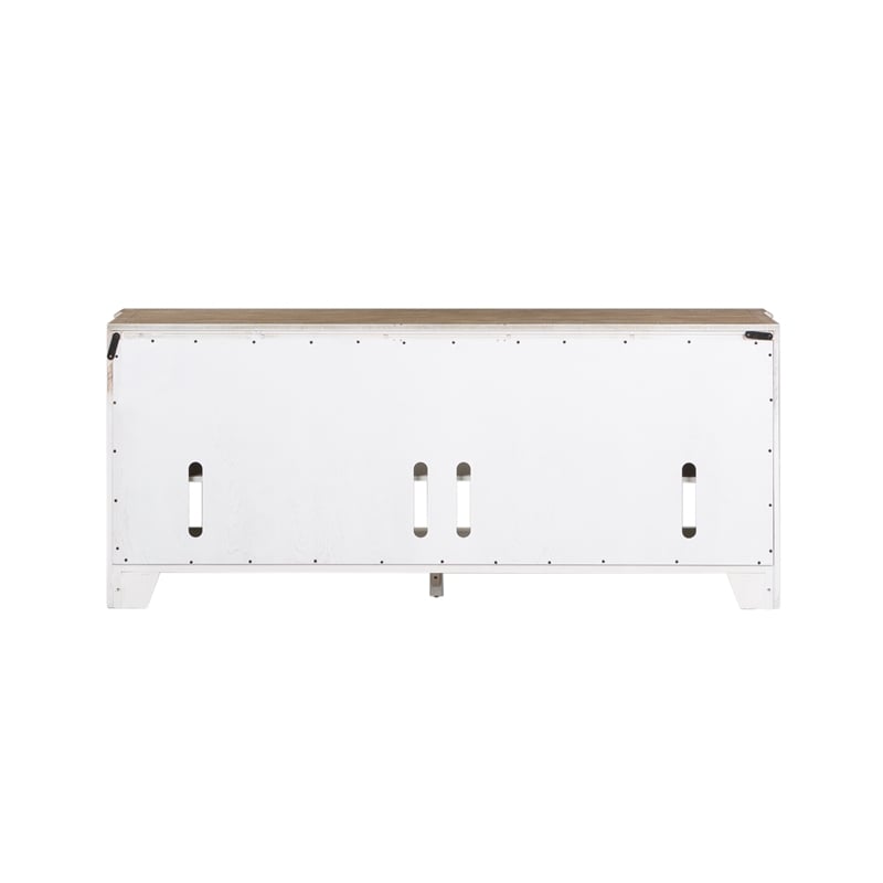 Magnolia Manor White Entertainment TV Stand