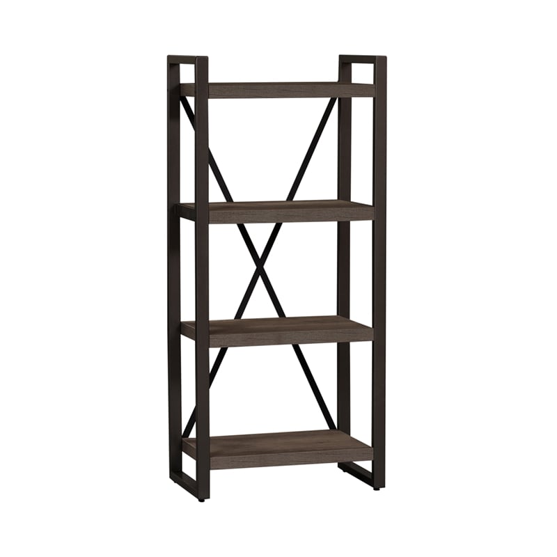 Tanners Creek Melamine Entertainment Center w Piers - Gray