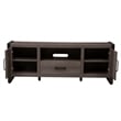 Tanners Creek Melamine Entertainment Center w Piers - Gray