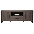 Tanners Creek Melamine Entertainment Center w Piers - Gray