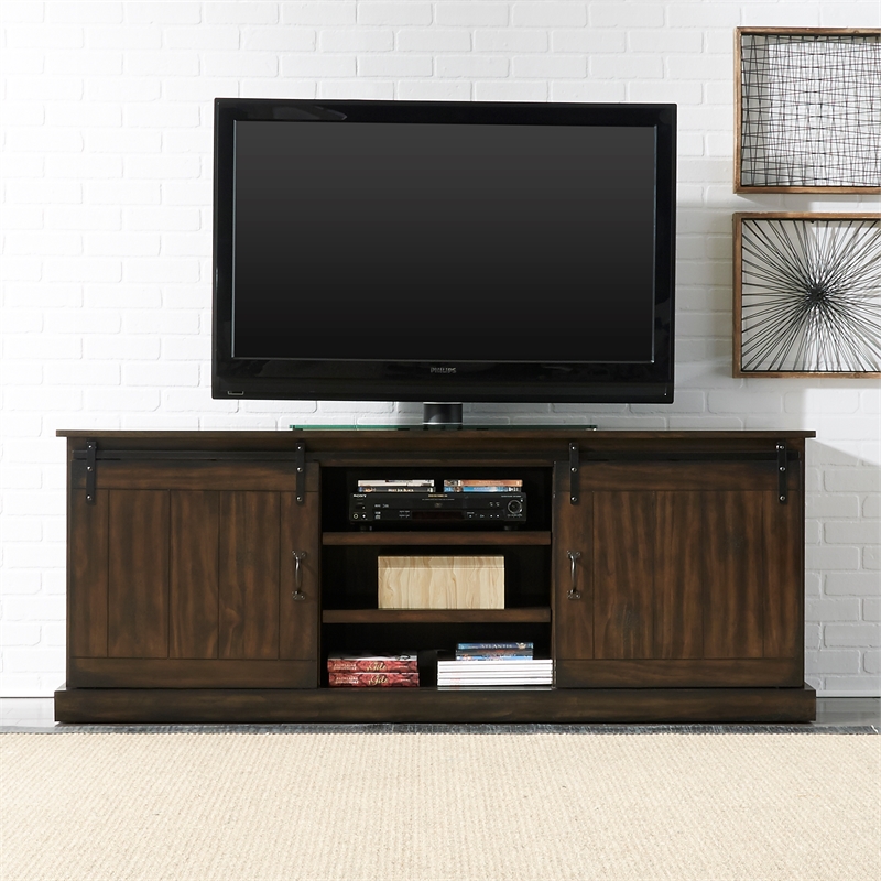 Liberty Furniture TV Console 72 Inch 842994155157 eBay