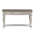 3 Piece Set Of Sofa Table with Round Coffee Table and Side Table