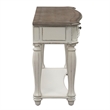 3 Piece Set Of Sofa Table with Round Coffee Table and Side Table