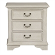 2 Piece Country Farmhouse 3 Drawer Night Stand and Armoire Chest