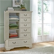 2 Piece Country Farmhouse 3 Drawer Night Stand and Armoire Chest