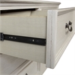 2 Piece Country Farmhouse 3 Drawer Night Stand and Armoire Chest