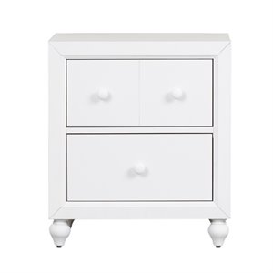 cottage view white night stand