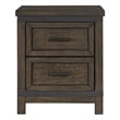 Thornwood Hills Dark Gray 2 Drawer Night Stand