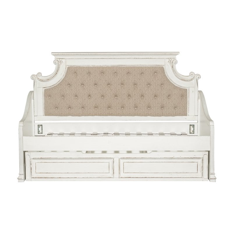 Magnolia Manor White Twin Daybed with Trundle
