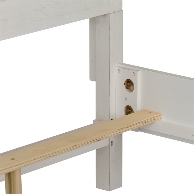 Liberty Furniture Allyson Park King Panel Bed - White & Gray