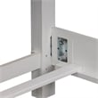 Abbey Park White King Panel Bed