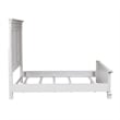 Abbey Park White King Panel Bed